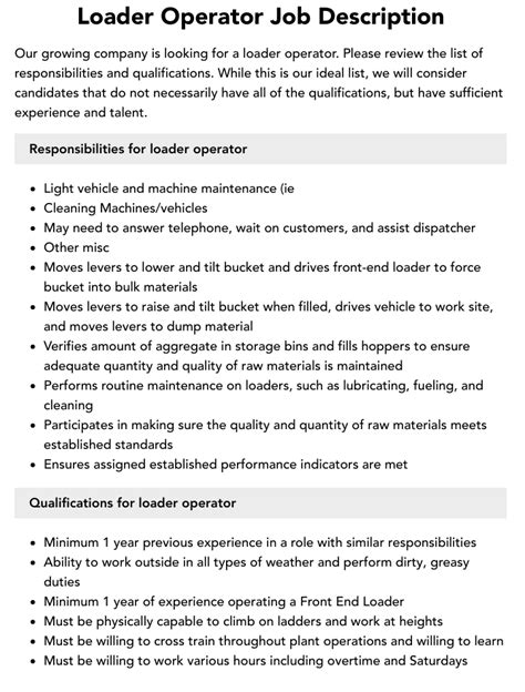 skid steer loader and operator|wheel loader operator job responsibilities.